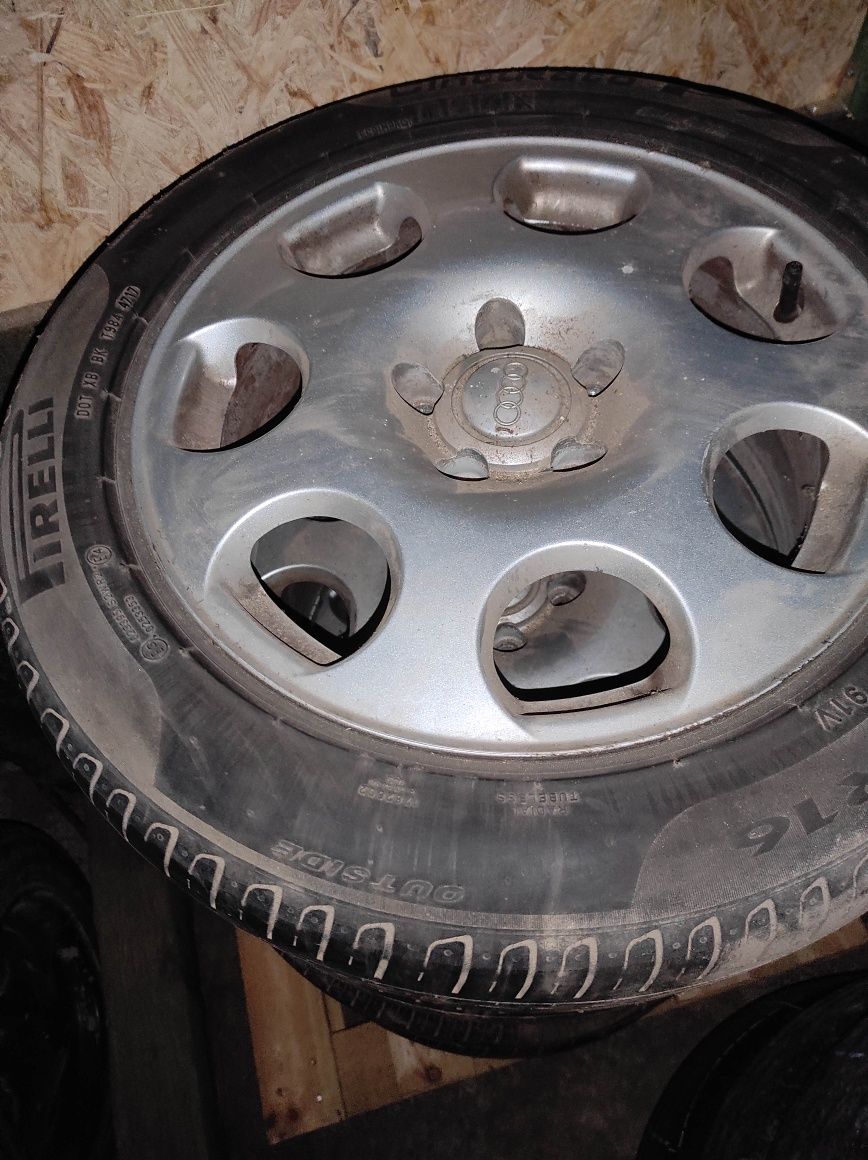 Koła audi a4 b6 B7 b5 5x112 passat B5 A6 C5 C6 nowe opony