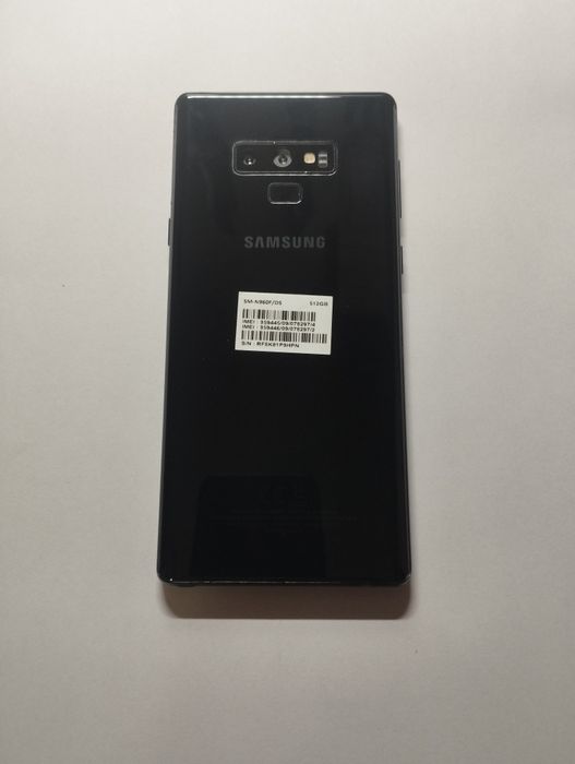 Samsung galaxy note 9 "8/512gb" Black