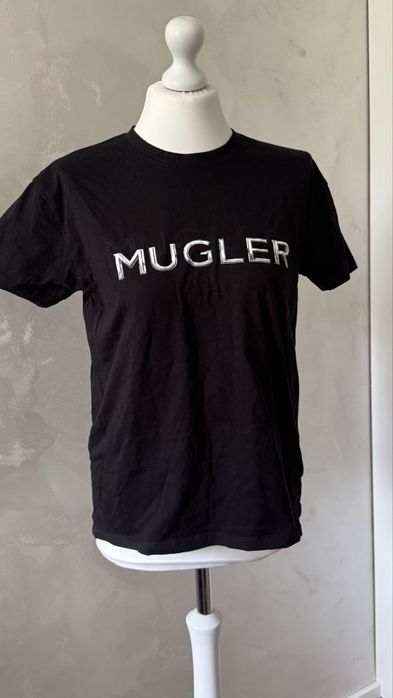 Koszula z nadrukiem MUGLER 100% bawełna