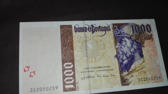 Vendo Notas Portuguesas de Escudo