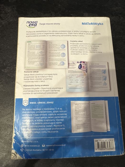 Matematyka 4 nowa era