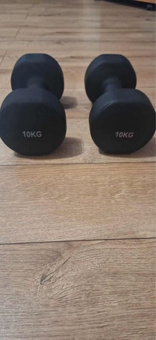Hantle czarne 2x10kg