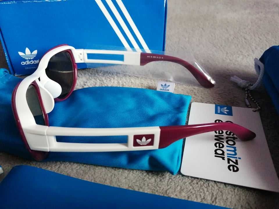 ADIDAS Customize Nowe Okulary Przeciwsłoneczne + 2 x Etui Oryginalne