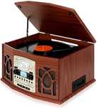 Aparelhagem Auna NR-620 MP3;CD;Gira-Discos Radio Como Nova