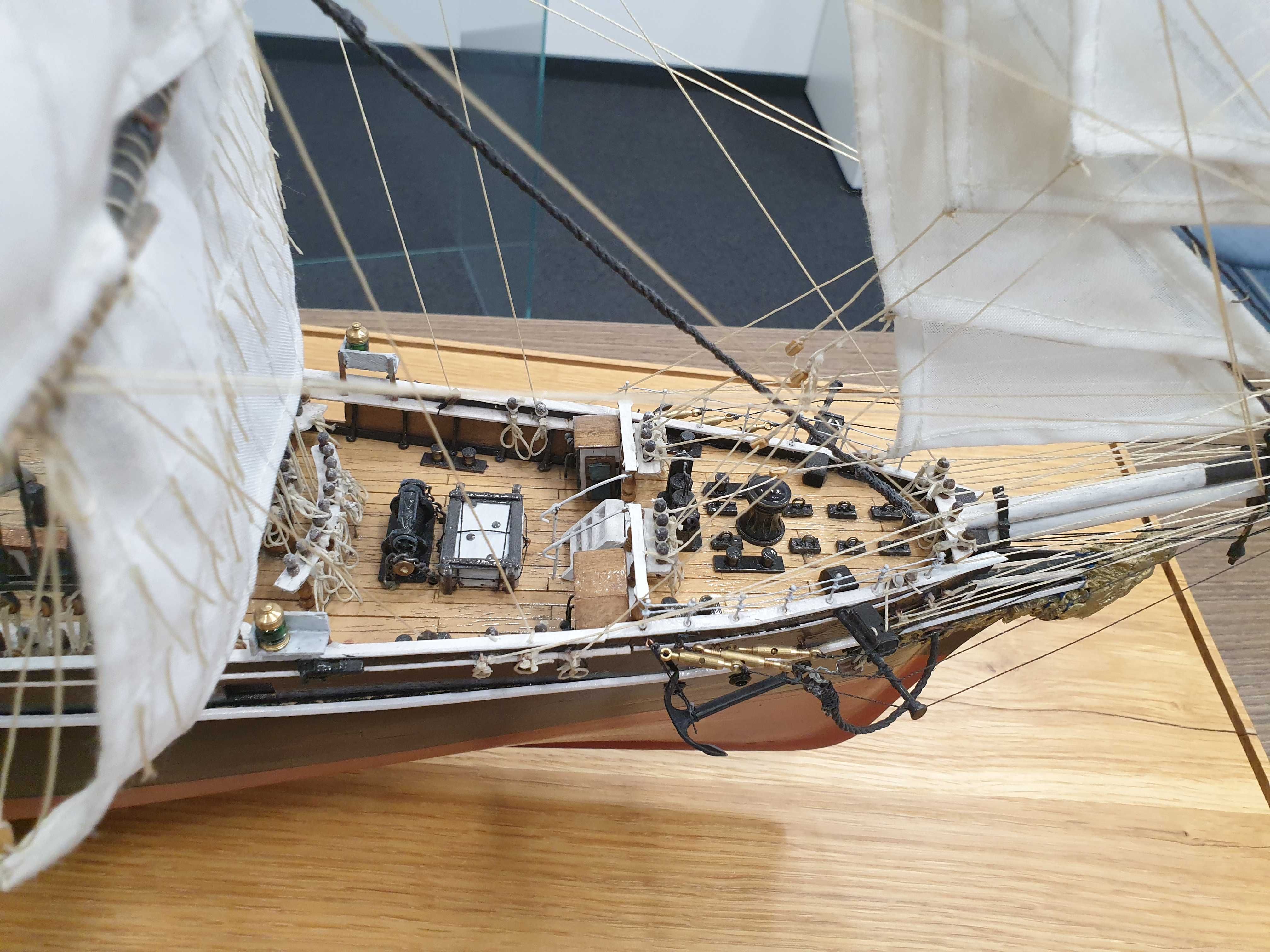 Model Cutty Sark - jedyny taki model żaglowca klipera.  UNIKAT