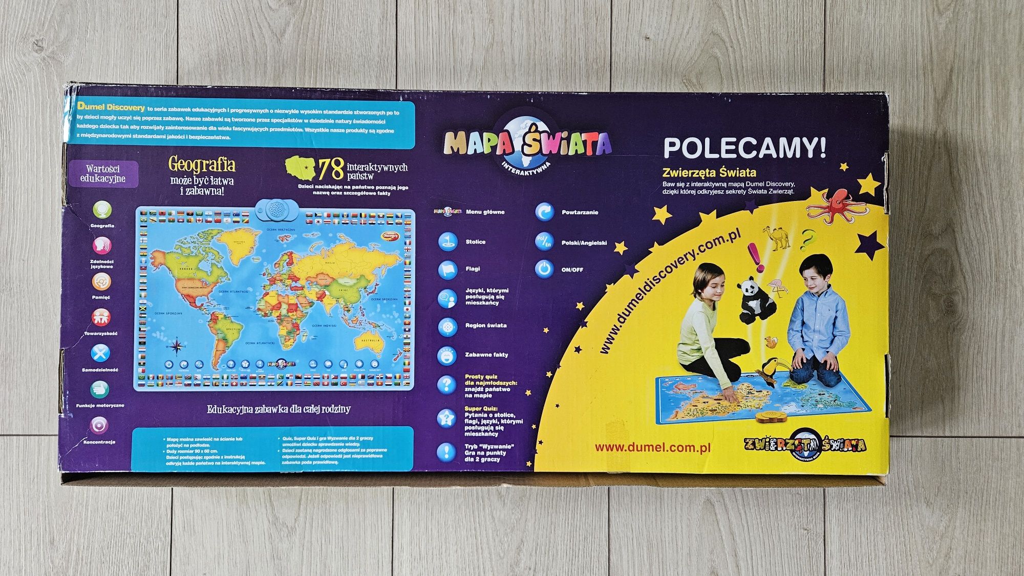 Interaktywna mapa świata, Dumel Discovery