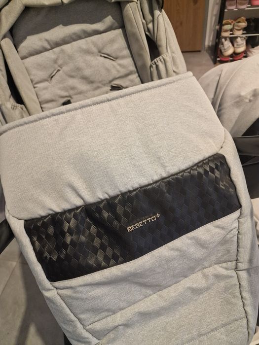 Wózek gondola spacerówka bebetto luca 2 w 1 plus nosidełko maxi cosi