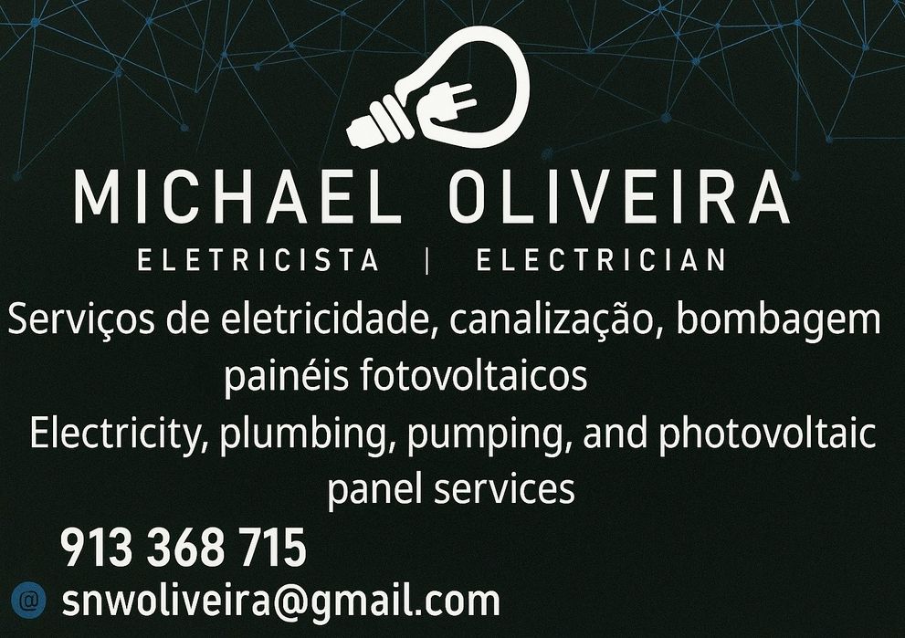Serviços de Eletricidade Canalização