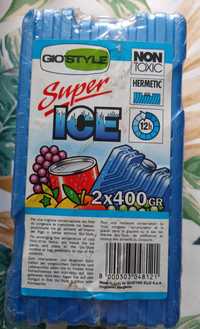 Wkłady chłodzące do lodówki przenośnej Super Ice 400 g/ cena za 4 szt
