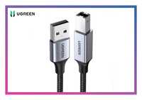 Кабель для принтера сканера факса МФУ USB-A на USB-B 2.0 UGREEN 1/2м