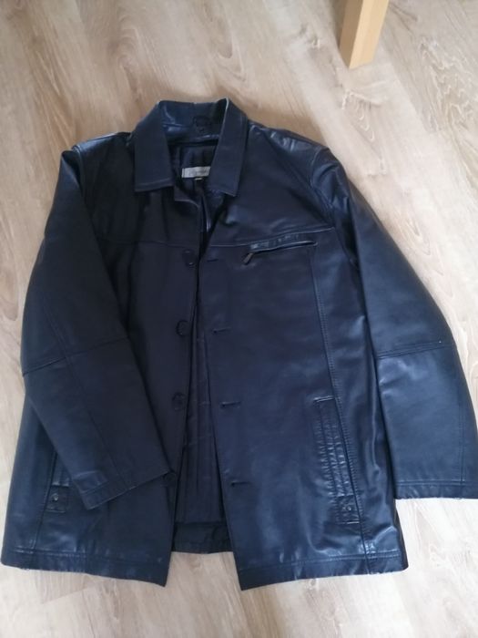 Kurtka skórzana męska