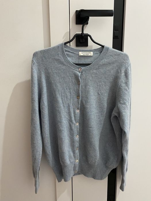 Kaszmirowy sweter Autograph rozpinany na guziki