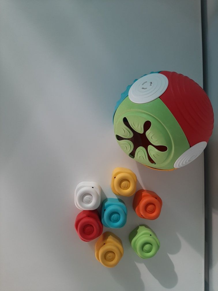 Kula sensoryczna kula clementoni klocki