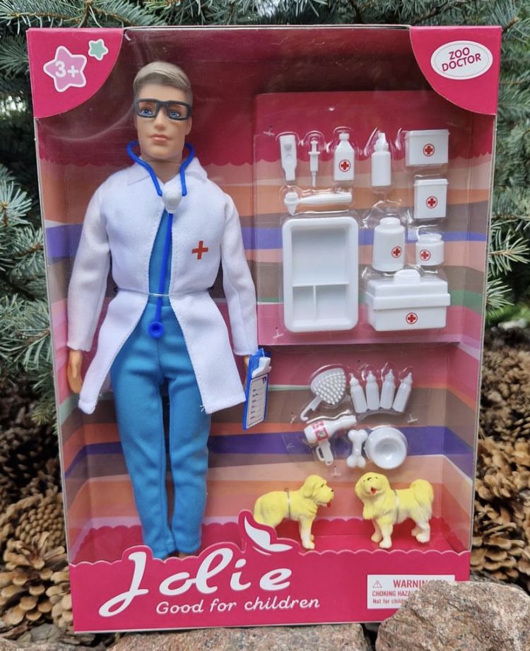 Лялька лікар ветеринар