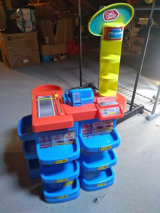 sklep kasa lada koszyk zabawa