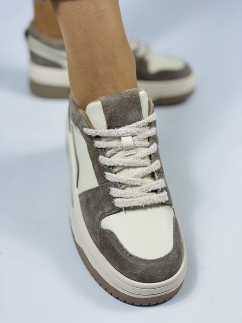 Жіночі кросівки Prima D'Arte Lonza 39 розмір Бежевий