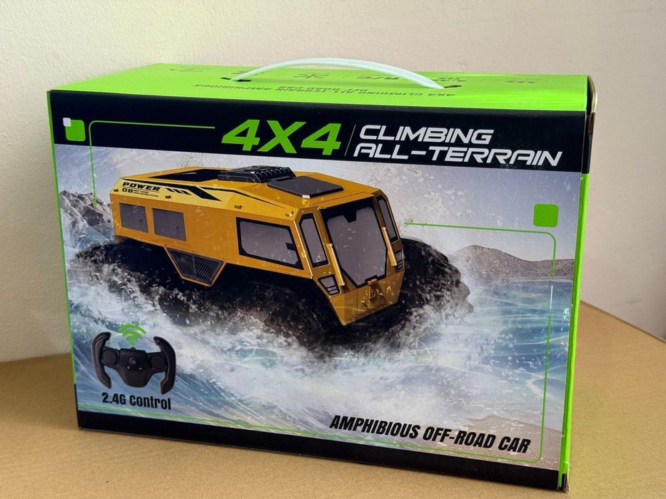 Машинка на пульті управління JJRC SHERP Q210 всюдихід амфібія 4х4