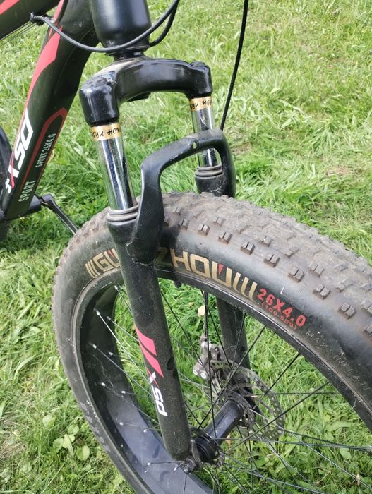 Rower fatbike XSD Shimano amortyzatory koło 26x4.0