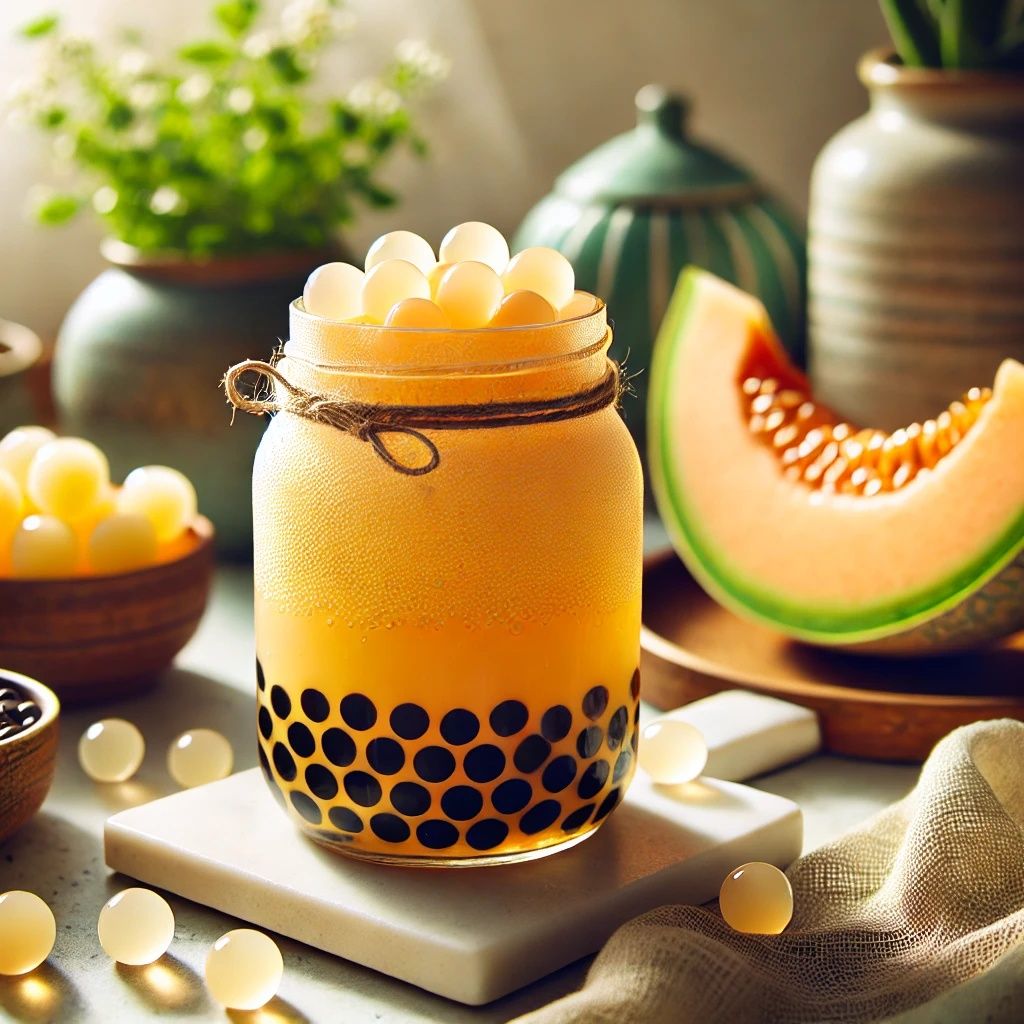 Солодкі кульки Bubble Tea, трубочки, стакани, сиропи, топінги