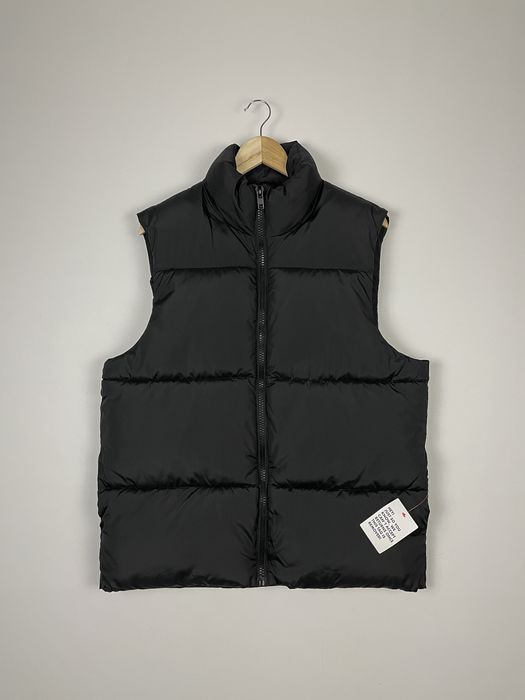 Жилет Asos Design (S / M / L / XL) чорний пуховий дутий чоловічий