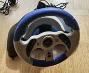 Volante PS2 + Pedais e jogo GT4