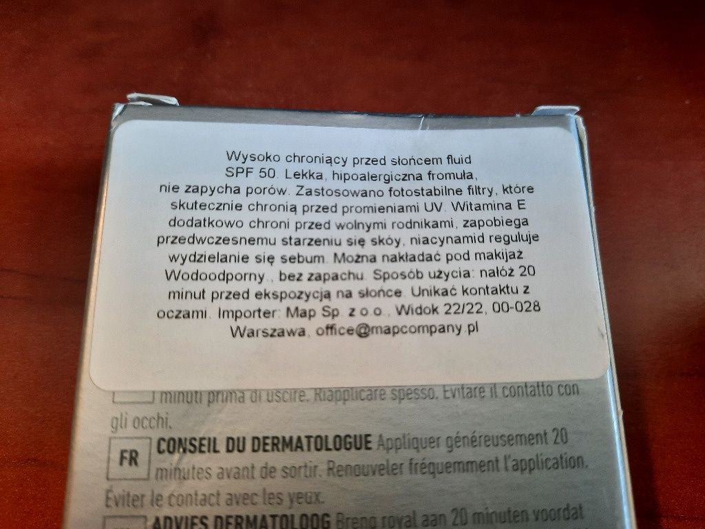 Altruist Sunscreen Face Fluid SPF 50
Krem przeciwsłoneczny do twarzy