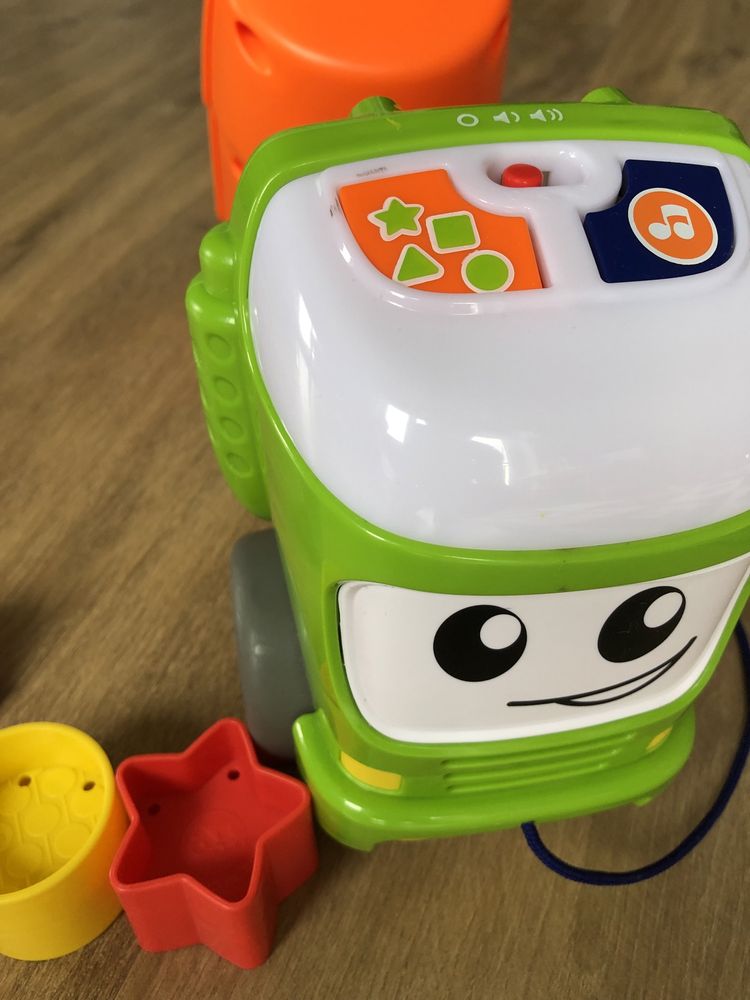 Fisher Price, ciężarówka, sorter