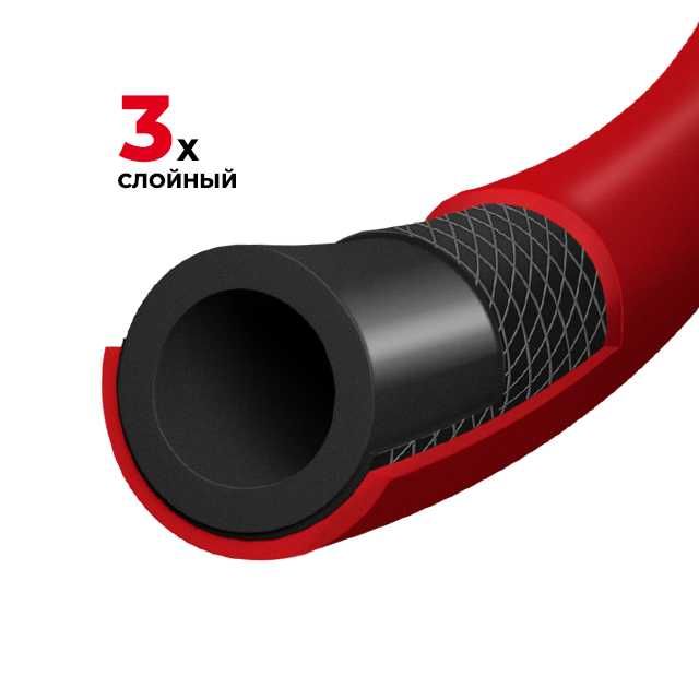 Шланг для компрессора гибридный, проф. 8*15 мм, 10 м INTERTOOL PT-1771