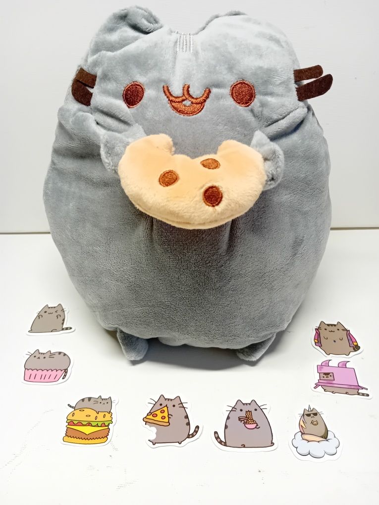 Duży pusheen maskotka naklejki