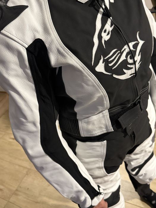 Strój motocyklowy sportowy skorzany skora damski rozmiar L