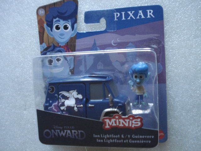 mini figura Disney Pixar Onward Ian Lightfoot & Guinevere - Selado