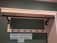 Wieszak na ubrania Hemnes Ikea, stan idealny
