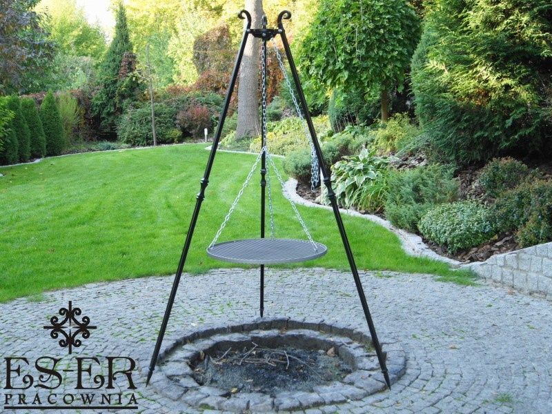 Grill ogniskowy Herman z rusztem stalowym 60cm ES-ER