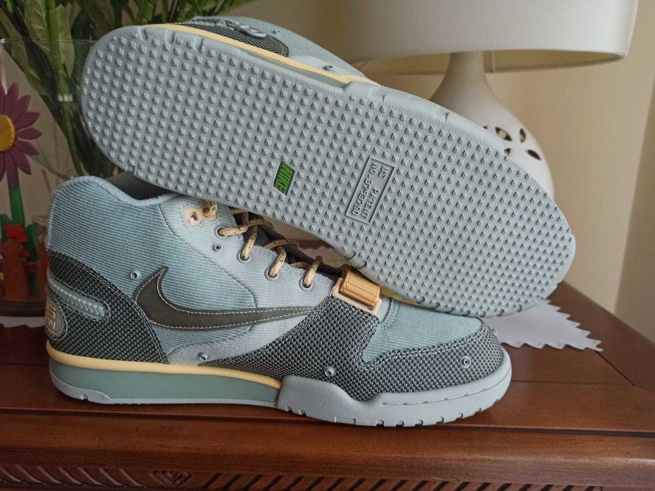 (r. 44,5) Nike Air Trainer 1 SP Travis Scott Grey Haze DR7515,-001
