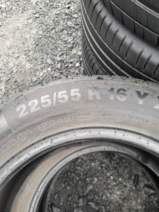 WYSYŁKA 2 Opony Letnie 225 55 R16 Continental ContiEcoContact 5 2018r.