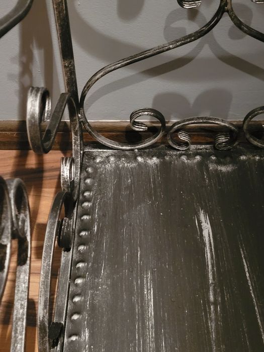 Kosz kuty ręcznie na drewno/Rękodzieło