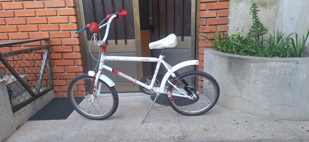 Bmx esmaltina duplo amortecedor