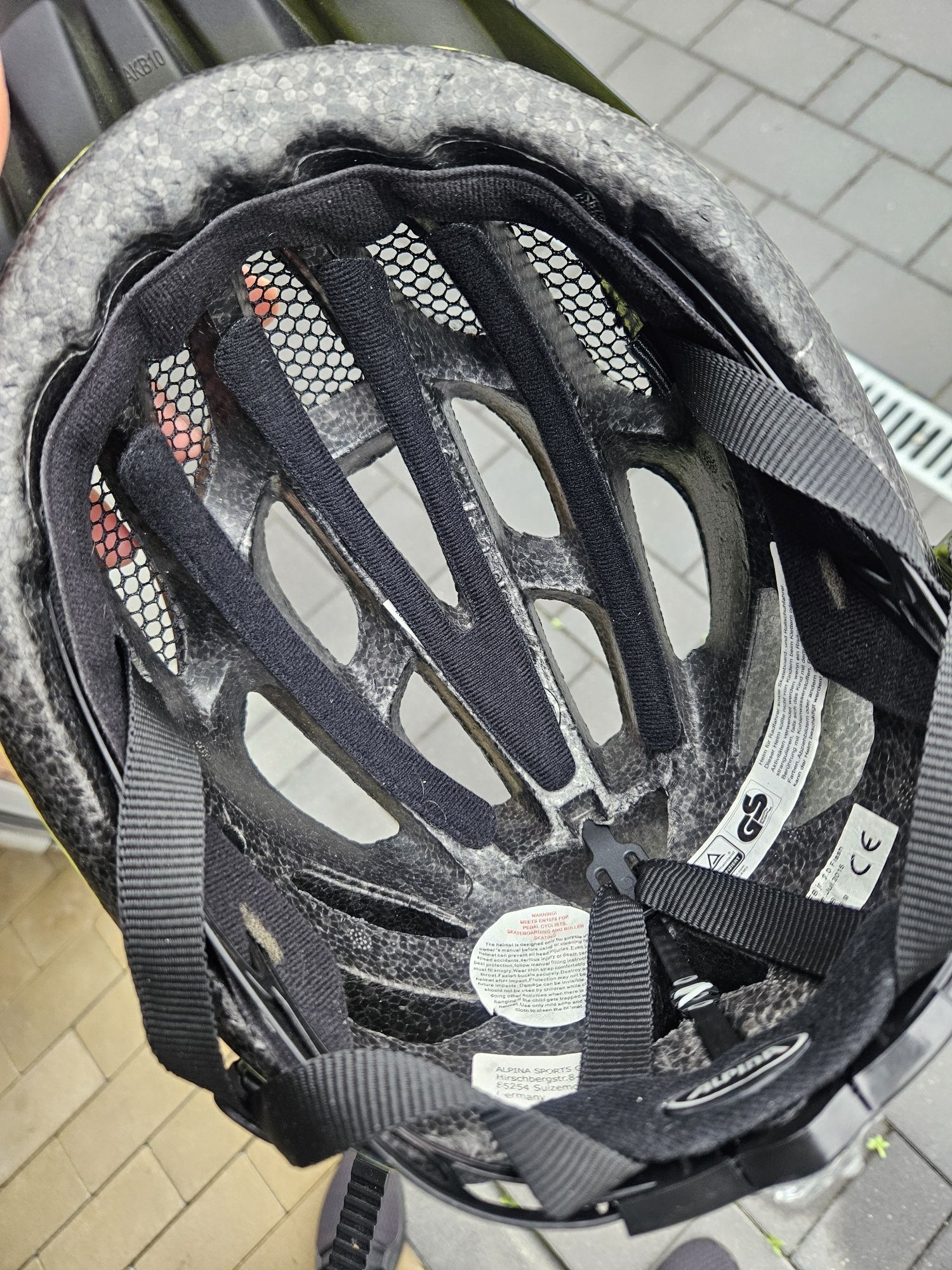 Kask Alpina FB Jr. 2.0 Flash, rozmiar 51-55cm, 218gr