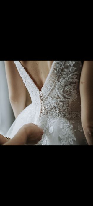 Suknia ślubna księżniczka