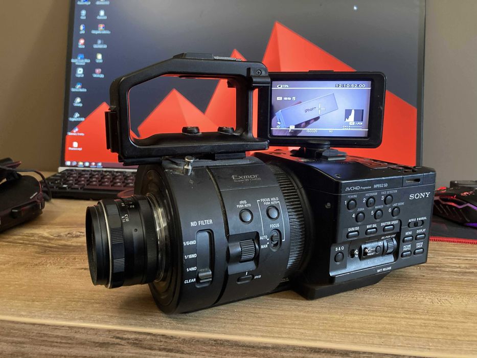Sony FS-700r 4k 120fps Raw z obiektywem