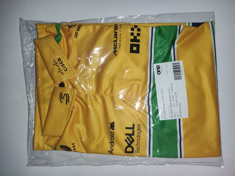 Senna Monaco Polo McLaren koszulka damskie polo