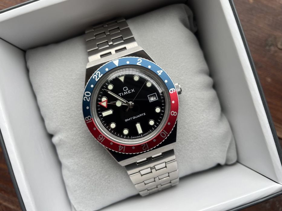 Годинник Timex Q GMT TW2V38000