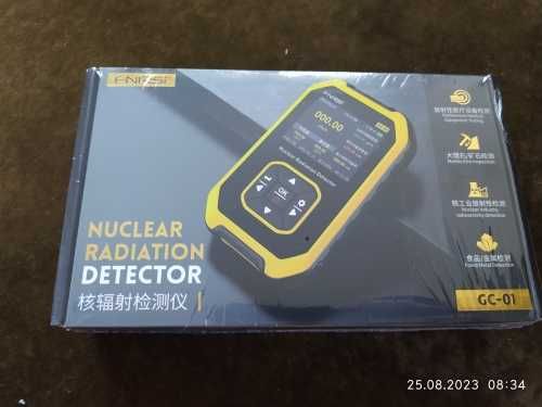 Счетчик Гейгера GC-01 дозиметр, радиометр, измеритель радиации.