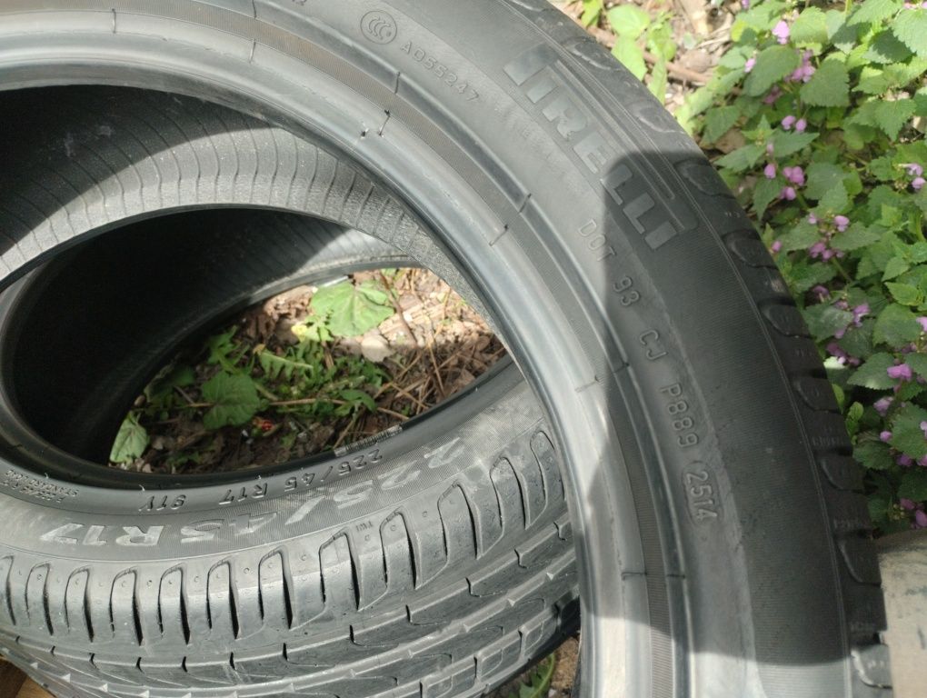 225/45/17 pirelli cinturato p7