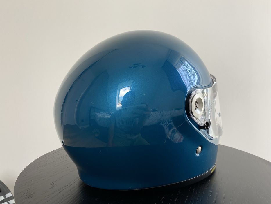 Shoei Glamster Laguna Blue rozmiar M chopper retro cafe racer bobber