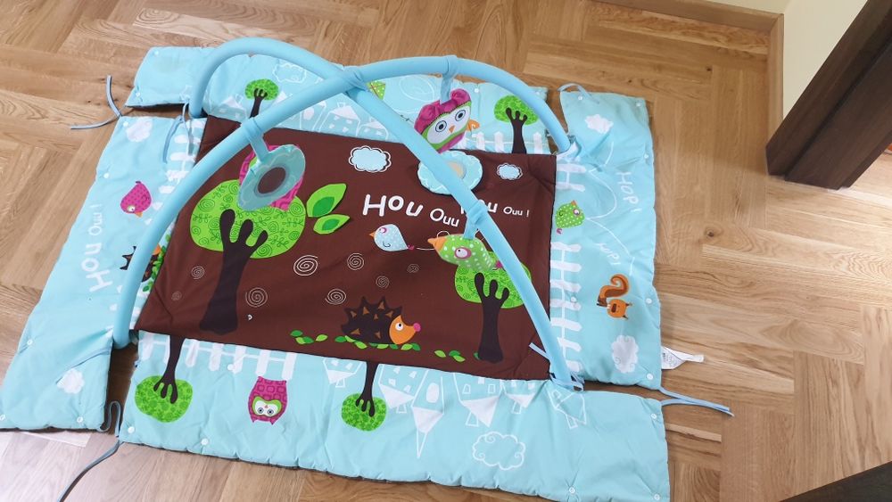 Mata edukacyjna miękka lekko watowana 120x90