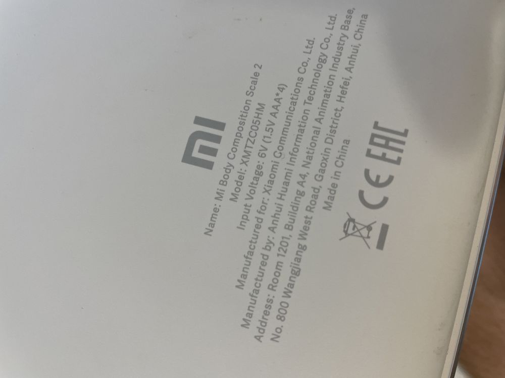 Смарт ваги xiaomi mi scale 2