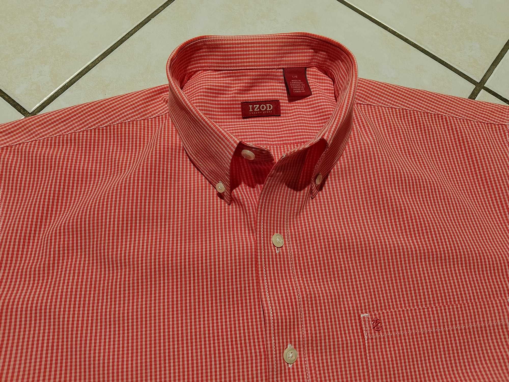 IZOD USA - NOWA! z LOGO Koszula Męska rozmiar XL