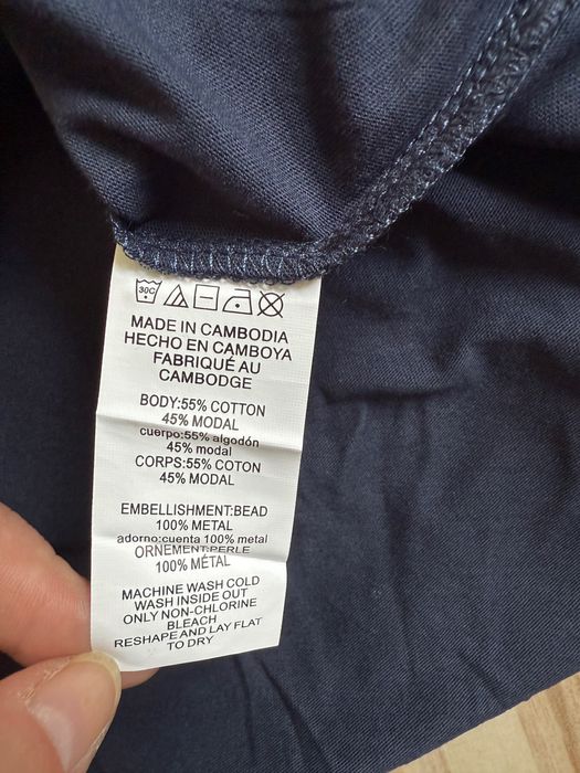 Tshirt damski Michael KORS granatowy S