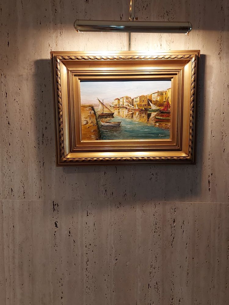 Quadros de parede com iluminação
